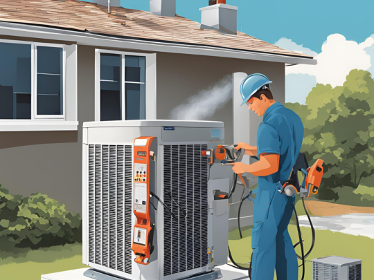 Heat pump repair services in Springfield